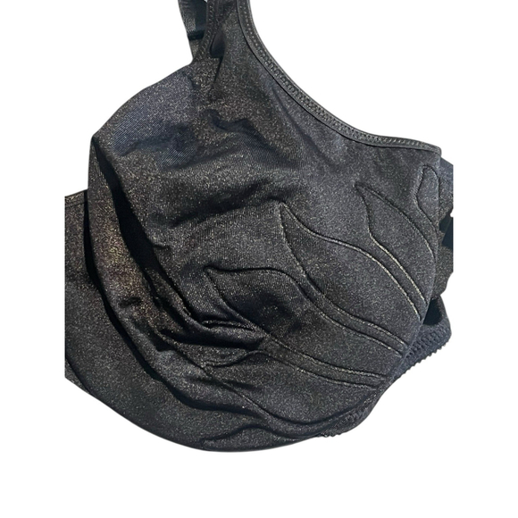 Bali Lift Bra 42D 3353 G188 Black 3 Tab Close So Comfortable Straps Silky Smooth - Picture 5 of 11